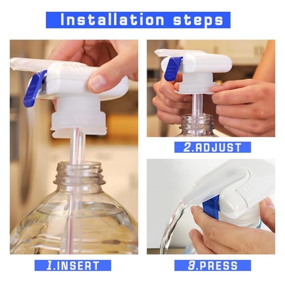 Drink Dispenser Automatic Tap Milk Dispenser & Beverage for Fridge Gallon 2 Pcs - Picture 2 of 6